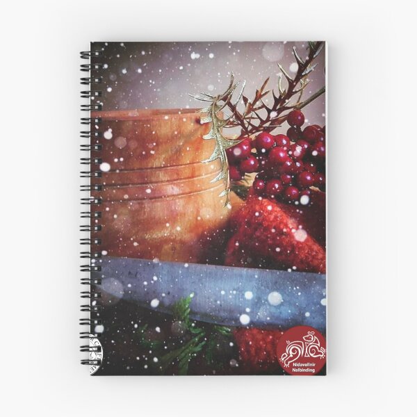 Item preview, Nidavellnir Nalbinding. Viking Yule Feast. Winter Solstice Scene. designed and sold by Emma Boast.