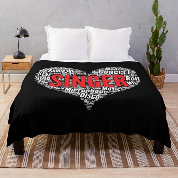 Item preview, Singer Heart Shape Word Cloud Design graphic designed and sold by hemkerkeisyau.