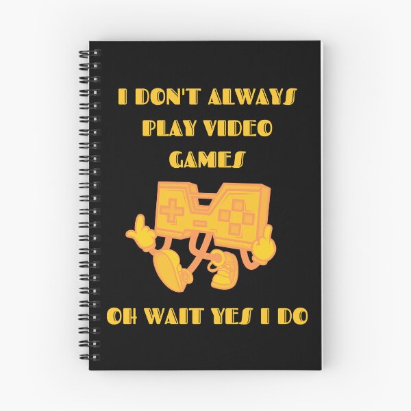 Item preview, Copy of Copy of I Don't Always Play Video Games Oh Wait Yes I Do Yellow Text designed and sold by RockBeeDesigns.