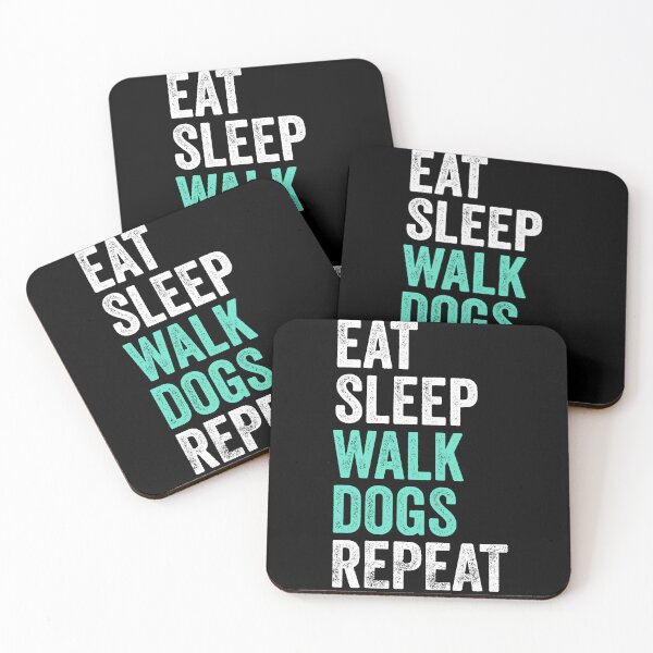 Item preview, Eat Sleep Walk Dogs Dog Walking Dog Lover designed and sold by PandaPope.