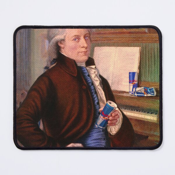 Item preview, Mozart drinks energy drink on rehearsal  designed and sold by Angeleghties.
