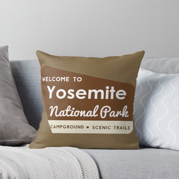 Item preview, Yosemite National Park Entrance Sign designed and sold by Lil-Bit-Batty.