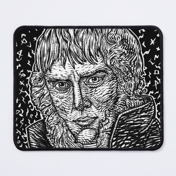 Item preview, CASPAR DAVID FRIEDRICH ink portrait designed and sold by lautir.