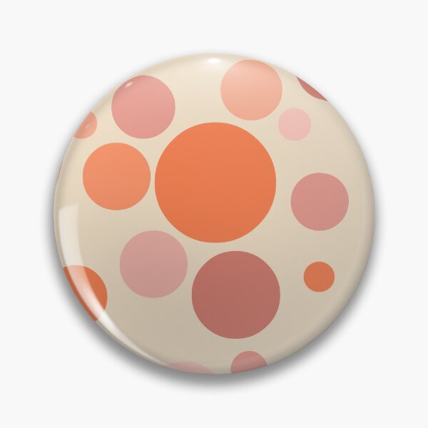 Item preview, Pink and orange retro style polka dots design designed and sold by BattaAnastasia.