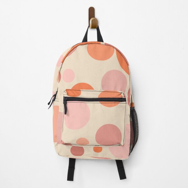 Item preview, Pink and orange retro style polka dots design designed and sold by BattaAnastasia.