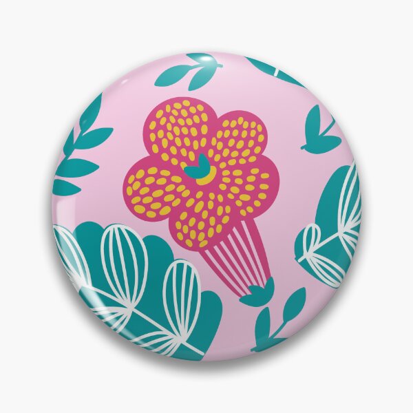 Item preview, A beautiful pattern with bright kohleria flowers on a pink background. designed and sold by Drozdova.