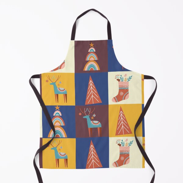 Item preview, Cute boho style Christmas patchwork designed and sold by reka88.