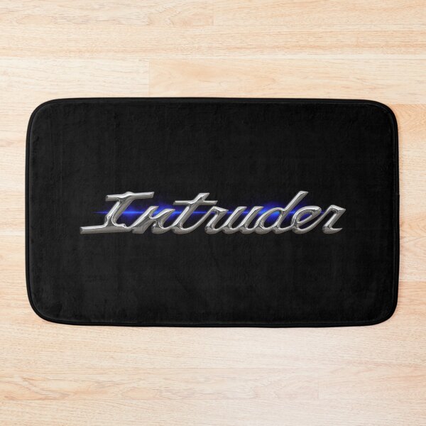 Item preview, Intruder lettering chrome 1 blue designed and sold by Intruder-Motor.