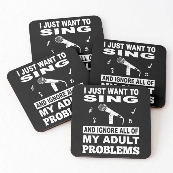 Item preview, Singer I just want to sing and ignore all proble designed and sold by hemkerkeisyau.