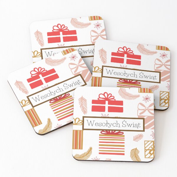 Item preview, Wesołych Świąt, happy Christmas in Polish, Merry Christmas in Polish, Kartka świąteczna, Polish Christmas  designed and sold by Pommallina.