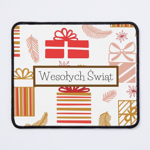 Item preview, Wesołych Świąt, happy Christmas in Polish, Merry Christmas in Polish, Kartka świąteczna, Polish Christmas designed and sold by Pommallina.