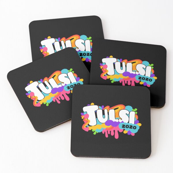 Item preview, tulsi gabbard for president 2020 retro flippin sweet gear transparent designed and sold by hadudphn3.