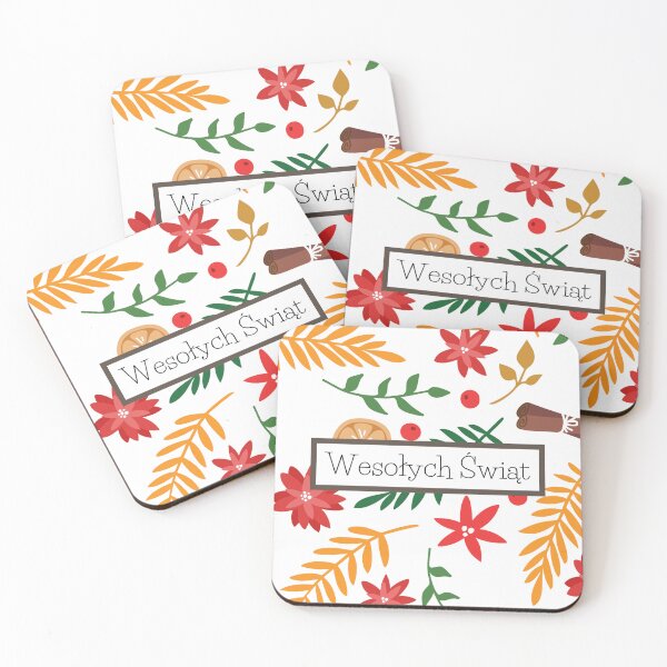 Item preview, Wesołych Świąt, happy Christmas in Polish, Merry Christmas in Polish, Kartka świąteczna, Polish Christmas  designed and sold by Pommallina.
