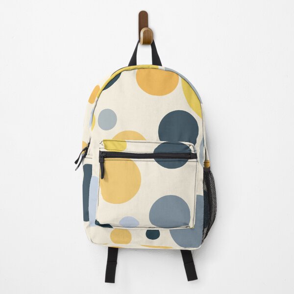 Item preview, Blue and yellow retro style polka dots design designed and sold by BattaAnastasia.