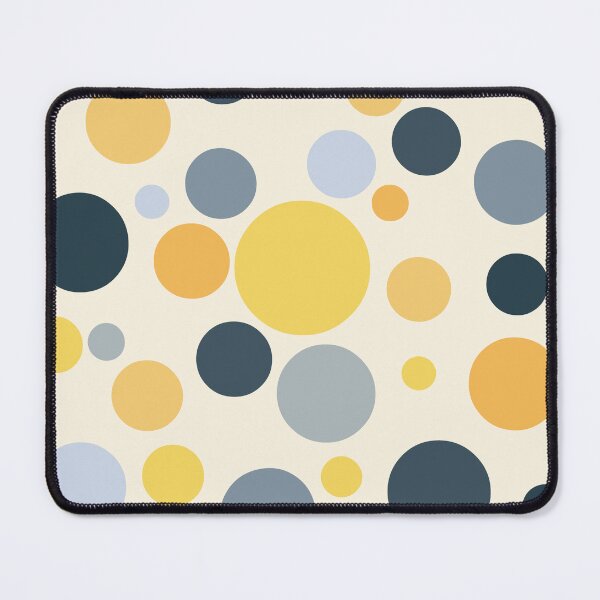 Item preview, Blue and yellow retro style polka dots design designed and sold by BattaAnastasia.