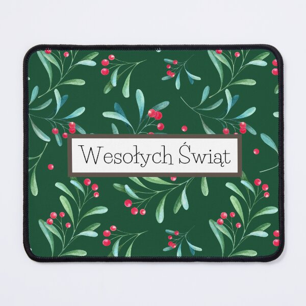 Item preview, Wesołych Świąt, happy Christmas in Polish, Merry Christmas in Polish, Kartka świąteczna, Polish Christmas designed and sold by Pommallina.