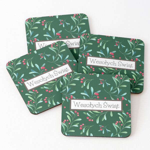 Item preview, Wesołych Świąt, happy Christmas in Polish, Merry Christmas in Polish, Kartka świąteczna, Polish Christmas  designed and sold by Pommallina.