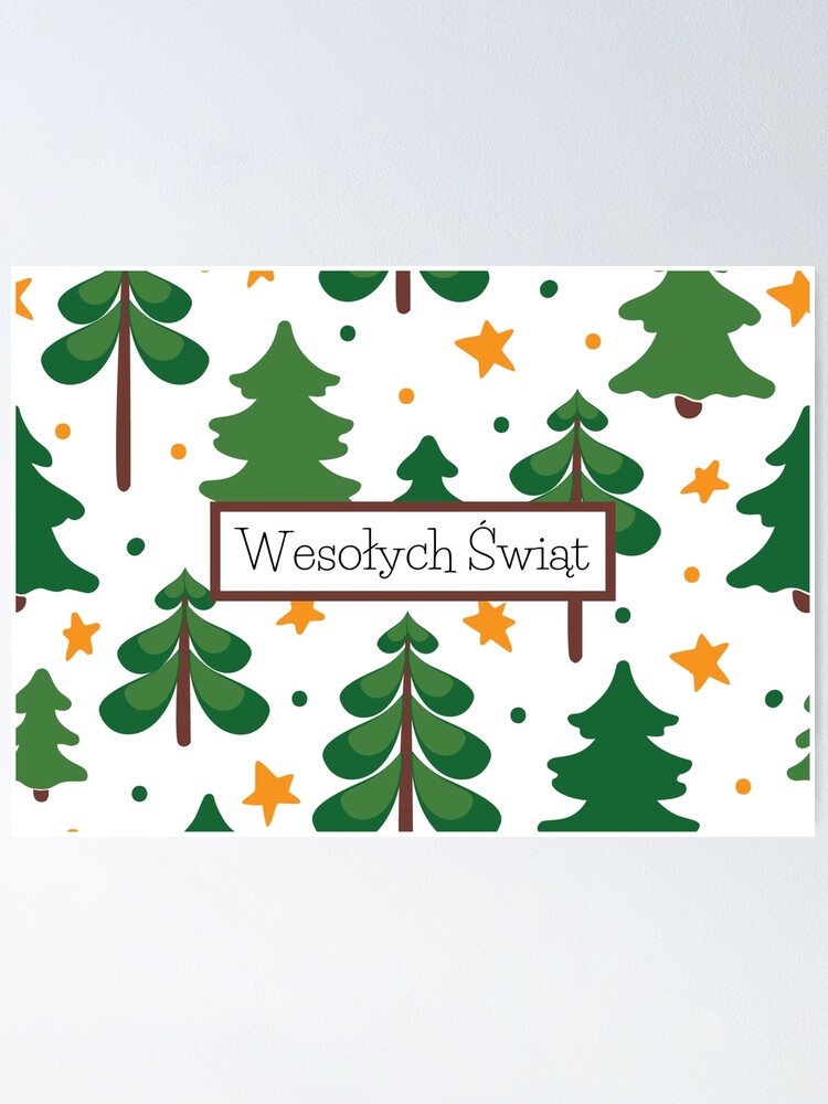 Happy Christmas In Polish 