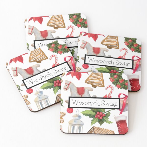 Item preview, Wesołych Świąt, happy Christmas in Polish, Merry Christmas in Polish, Kartka świąteczna, Polish Christmas  designed and sold by Pommallina.