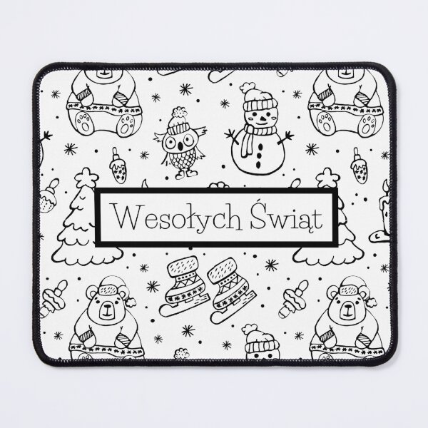 Item preview, Wesołych Świąt, happy Christmas in Polish, Merry Christmas in Polish, Kartka świąteczna, Polish Christmas  designed and sold by Pommallina.