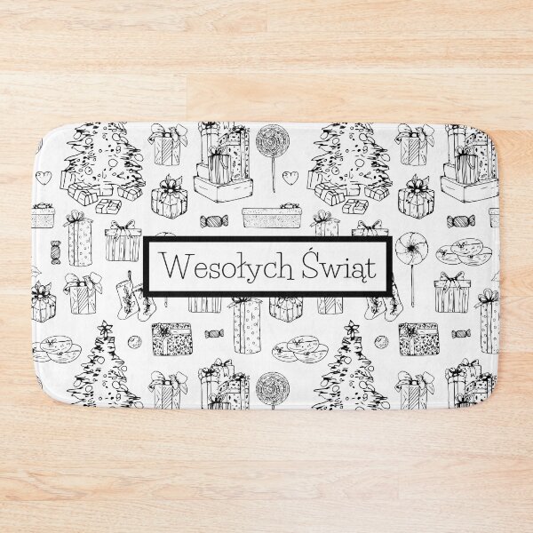 Item preview, Wesołych Świąt, happy Christmas in Polish, Merry Christmas in Polish, Kartka świąteczna, Polish Christmas  designed and sold by Pommallina.