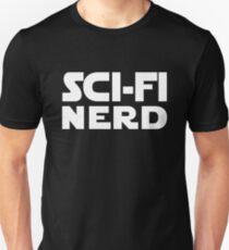 Sci Fi Nerd Print Unisex T-Shirt