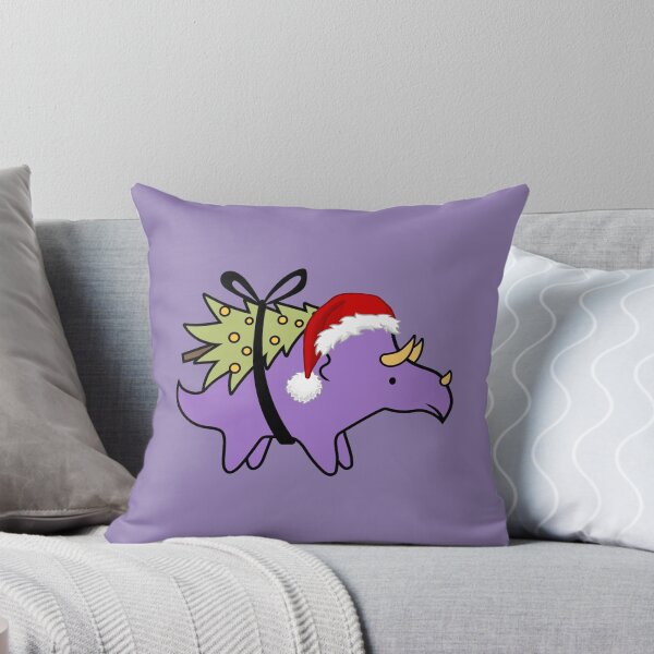 Item preview, Christmas Triceratops carrying Christmas Tree | Christmas Dinosaur  designed and sold by Aphelionus.