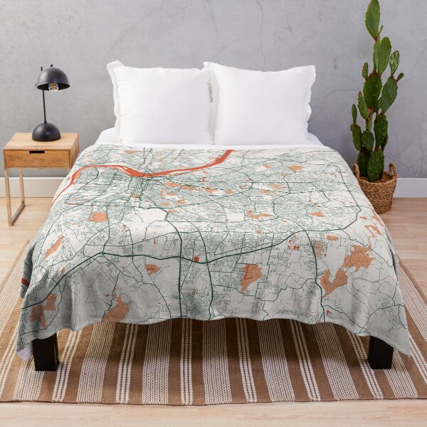 Item preview, Louisville City Map of Kentucky, USA - Bohemian designed and sold by deMAP.