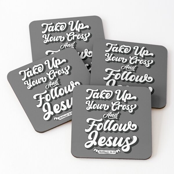 Item preview, Take Up Your Cross and Follow Jesus - Matthew 16:24 designed and sold by plushism.