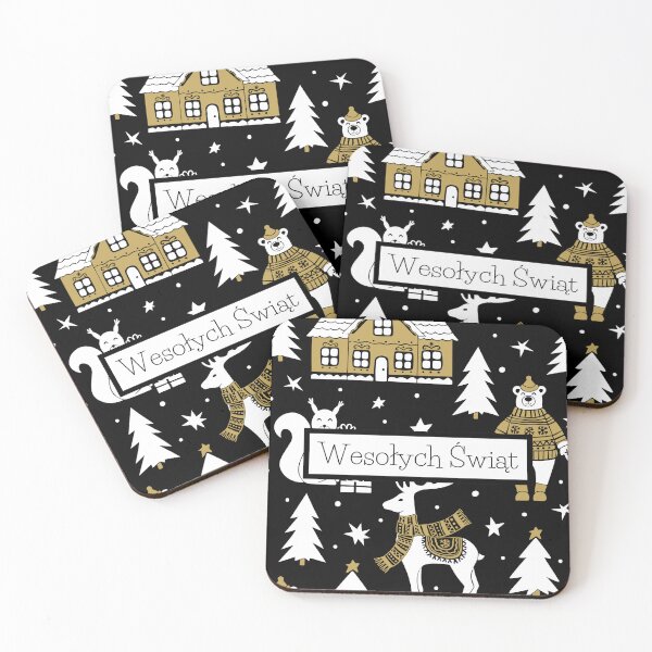 Item preview, Wesołych Świąt, happy Christmas in Polish, Merry Christmas in Polish, Kartka świąteczna, Polish Christmas  designed and sold by Pommallina.