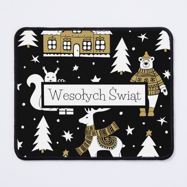 Item preview, Wesołych Świąt, happy Christmas in Polish, Merry Christmas in Polish, Kartka świąteczna, Polish Christmas  designed and sold by Pommallina.
