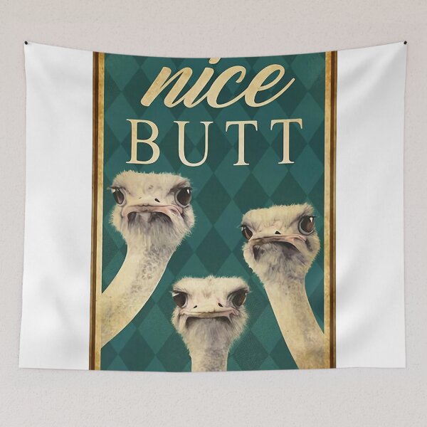 Item preview, Ostrich Nice Butt designed and sold by Juaneosborn.
