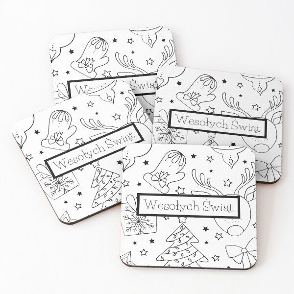 Item preview, Wesołych Świąt, happy Christmas in Polish, Merry Christmas in Polish, Kartka świąteczna, Polish Christmas  designed and sold by Pommallina.