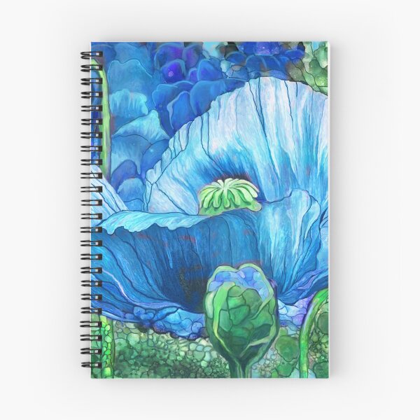 Item preview, Blue Poppy Garden designed and sold by Carol  Cavalaris.