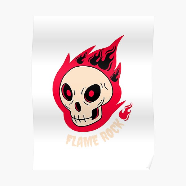 "Black and Red Dark Rock Music Band" Poster for Sale by Darkinela