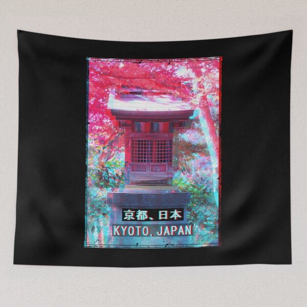 Item preview, Vaporwave Japanese Aesthetic Streetwear Tempel designed and sold by amakotdcx.
