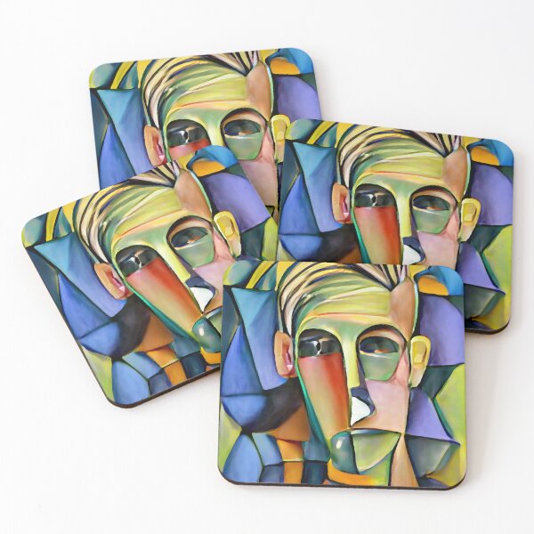 Item preview, Aaron Carter in the Style of Cubism #4 (RIP) designed and sold by OddUnderground.