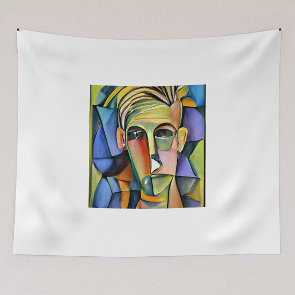 Item preview, Aaron Carter in the Style of Cubism #4 (RIP) designed and sold by OddUnderground.