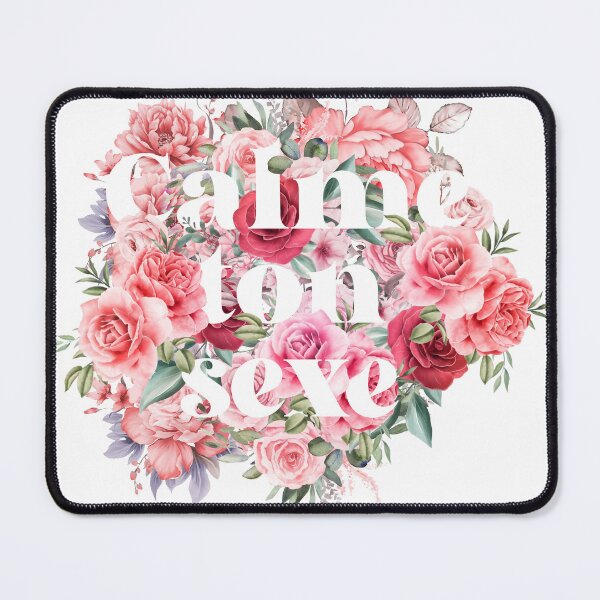 Item preview, Calme ton sexe - floral designed and sold by Lyxy.