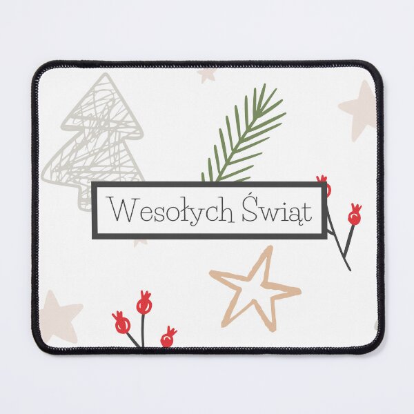 Item preview, Wesołych Świąt, happy Christmas in Polish, Merry Christmas in Polish, Kartka świąteczna, Polish Christmas  designed and sold by Pommallina.