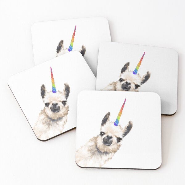 Item preview, Sneaky Unicorn Llama designed and sold by bignosework.