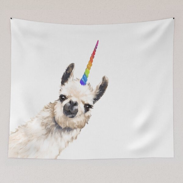 Item preview, Sneaky Unicorn Llama designed and sold by bignosework.