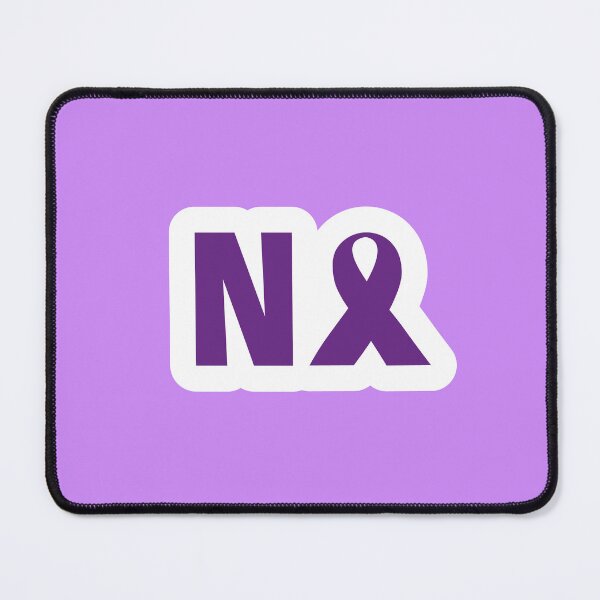 Item preview, 3d illustration against gender violence with an N and a purple ribbon designed and sold by Martapp.