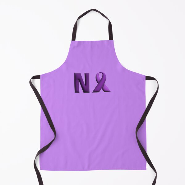 Item preview, 3d illustration against gender violence with an N and a purple ribbon designed and sold by Martapp.