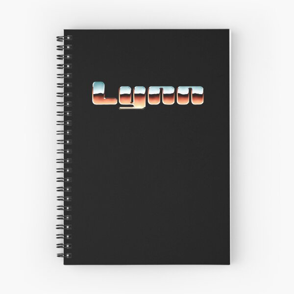 Item preview, Lynn name - Cool 80s retro chrome design designed and sold by NameTheory.