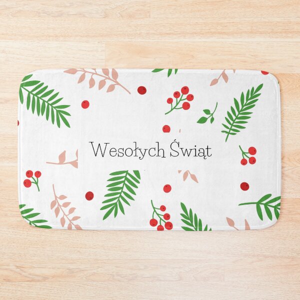 Item preview, Wesołych Świąt, happy Christmas in Polish, Merry Christmas in Polish, Kartka świąteczna, Polish Christmas  designed and sold by Pommallina.