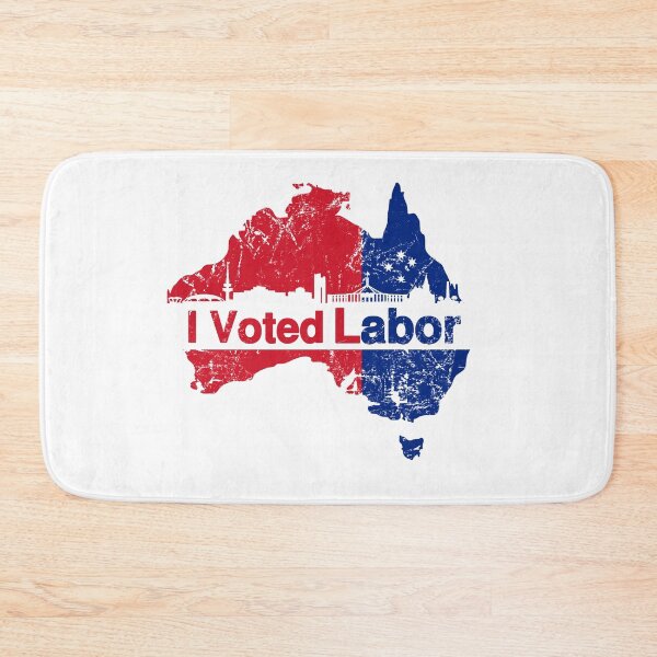 Item preview, I Voted for the Australian Labor Party with Canberra skyline designed and sold by Manoroma.