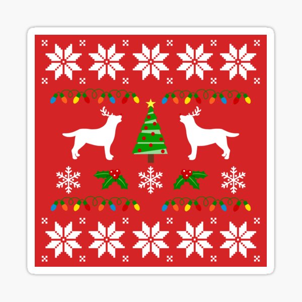 chocolate labrador christmas jumper