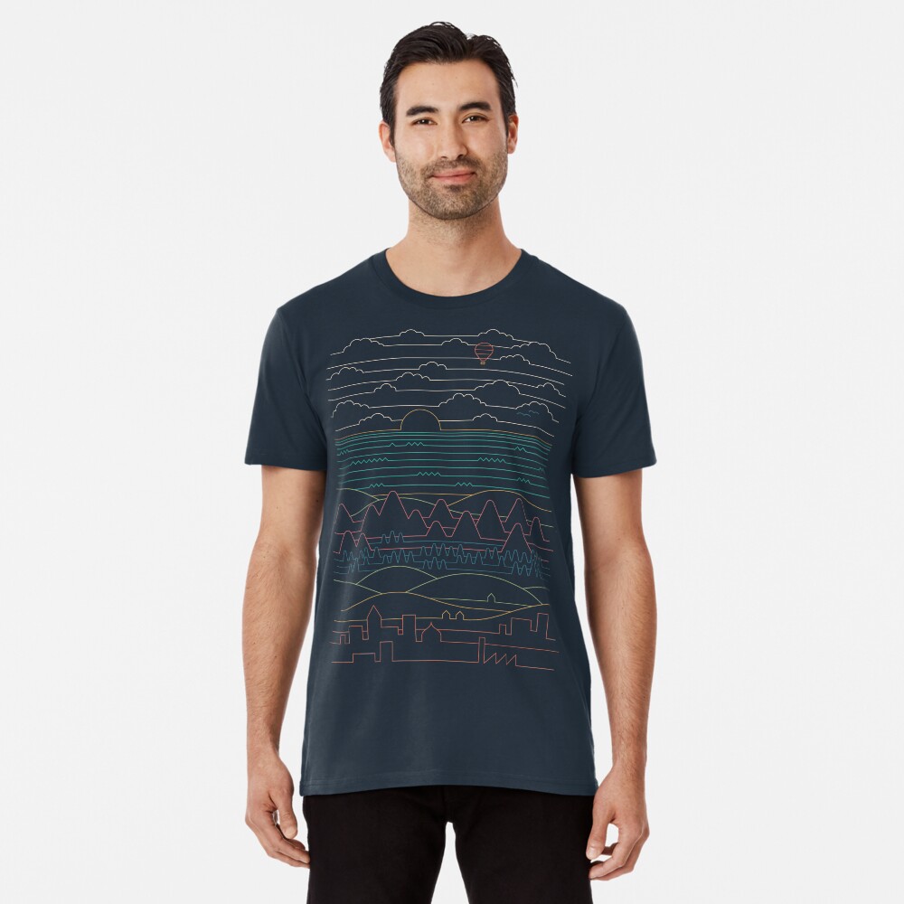 Item preview, Premium T-Shirt designed and sold by thepapercrane.