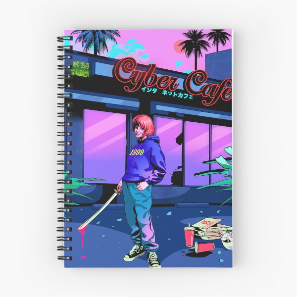 Item preview, Cyber Cafe designed and sold by HeyMoonly.